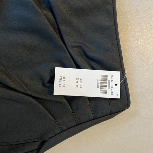 Abercrombie Faux leather Skirt XS - Picture 2 of 3